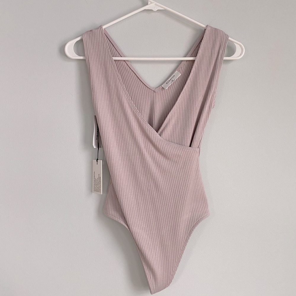 Babaton Lido Bodysuit -Lilac Fog